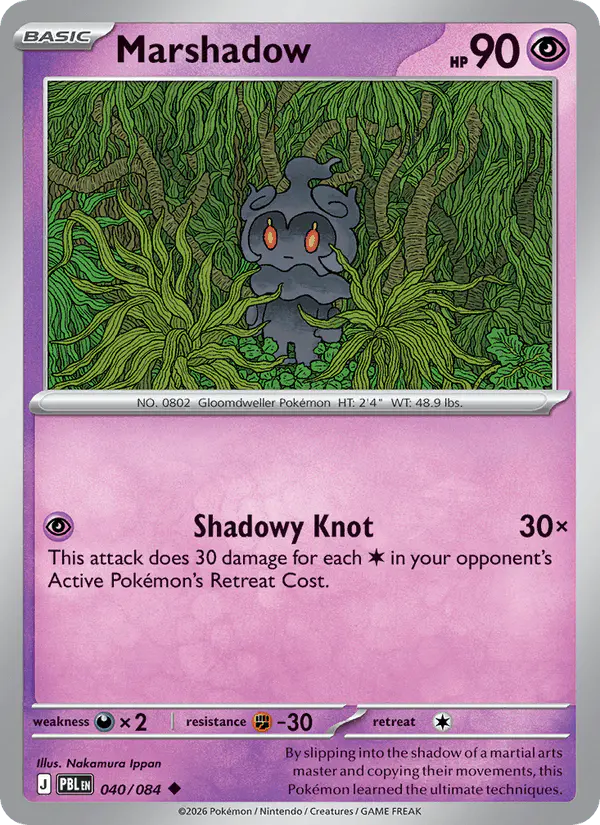 Carta Marshadow 040/084 de Pitch Black
