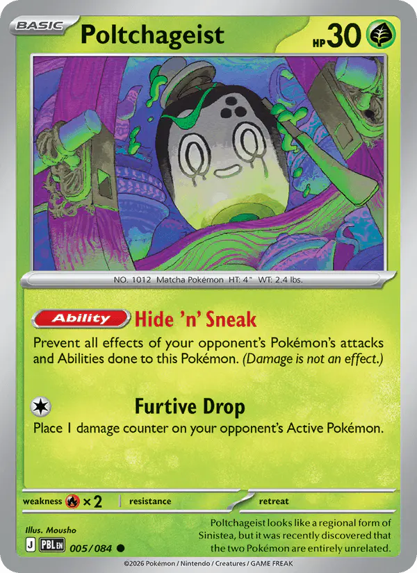 Carta Poltchageist 005/084 de Pitch Black