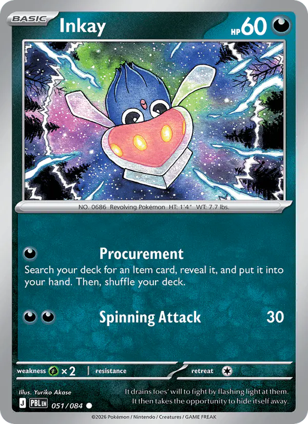 Carta Inkay 051/084 de Pitch Black