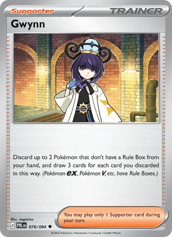 Carta Gwynn 078/084 de Pitch Black