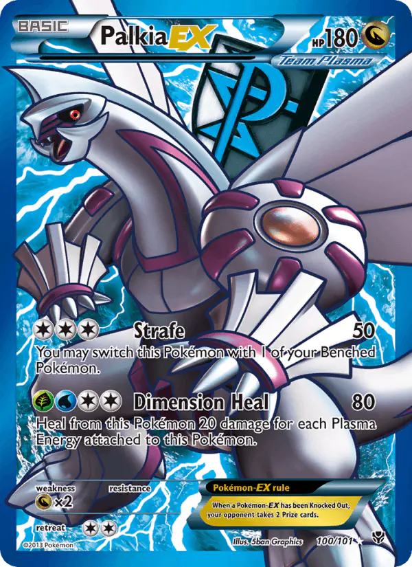 Carta Palkia-EX 100/101 de Plasma Blast