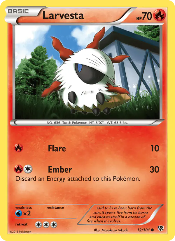 Carta Larvesta 12/101 de Plasma Blast