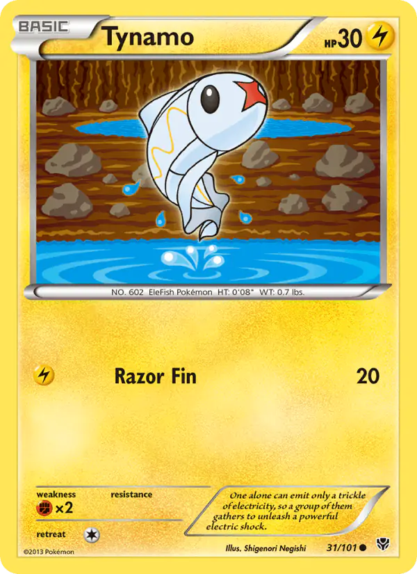 Carta Tynamo 31/101 de Plasma Blast