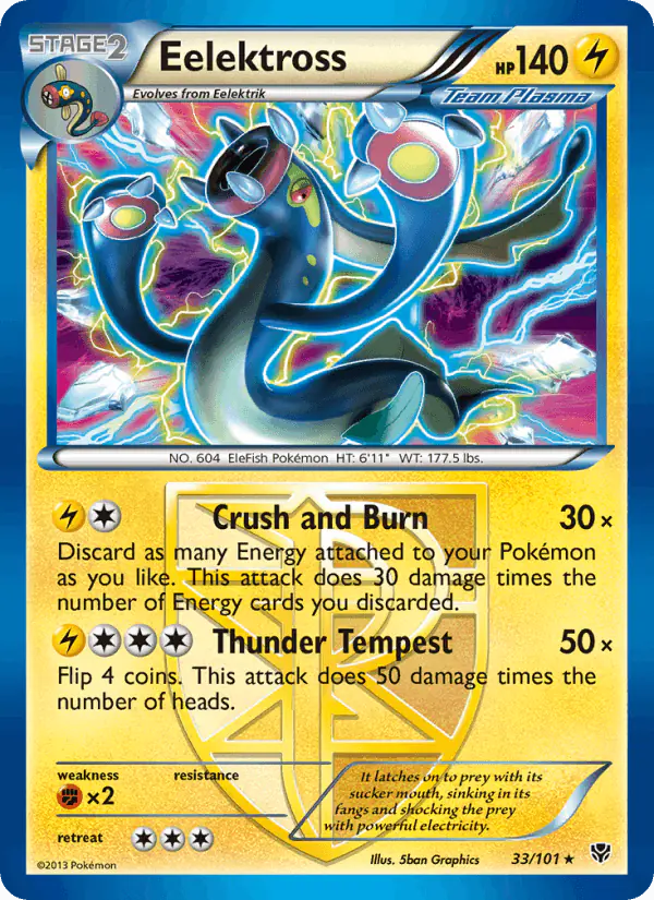 Carta Eelektross 33/101 de Plasma Blast