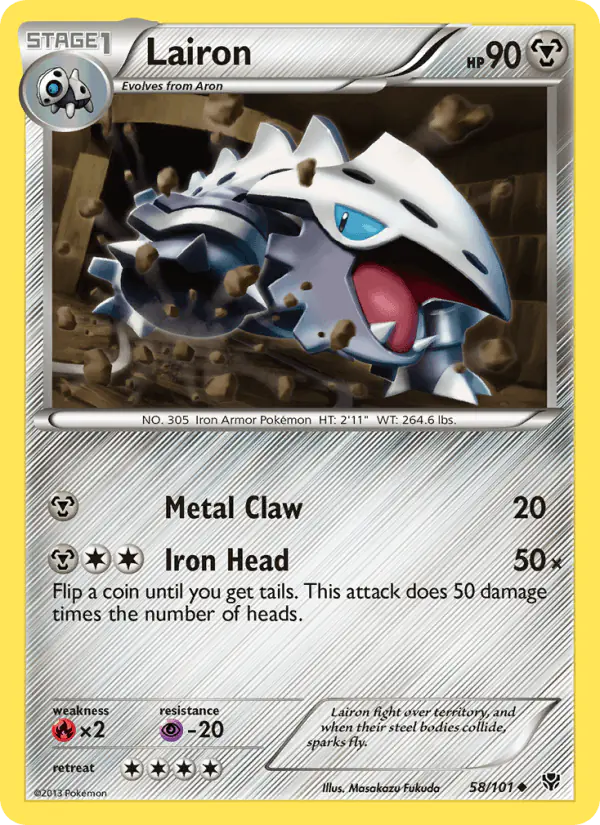 Carta Lairon 58/101 de Plasma Blast