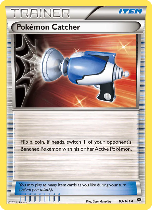 Carta Pokémon Catcher 83/101 de Plasma Blast