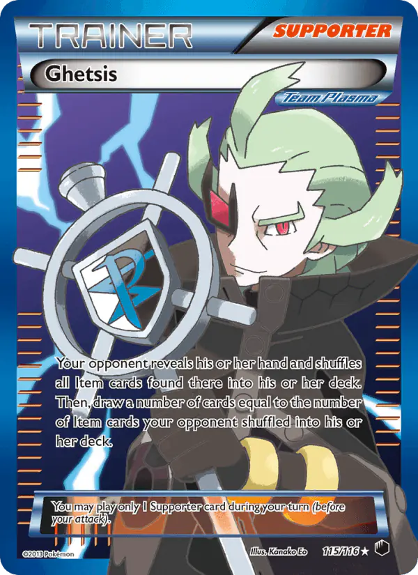 Carta Ghetsis 115/116 de Plasma Freeze