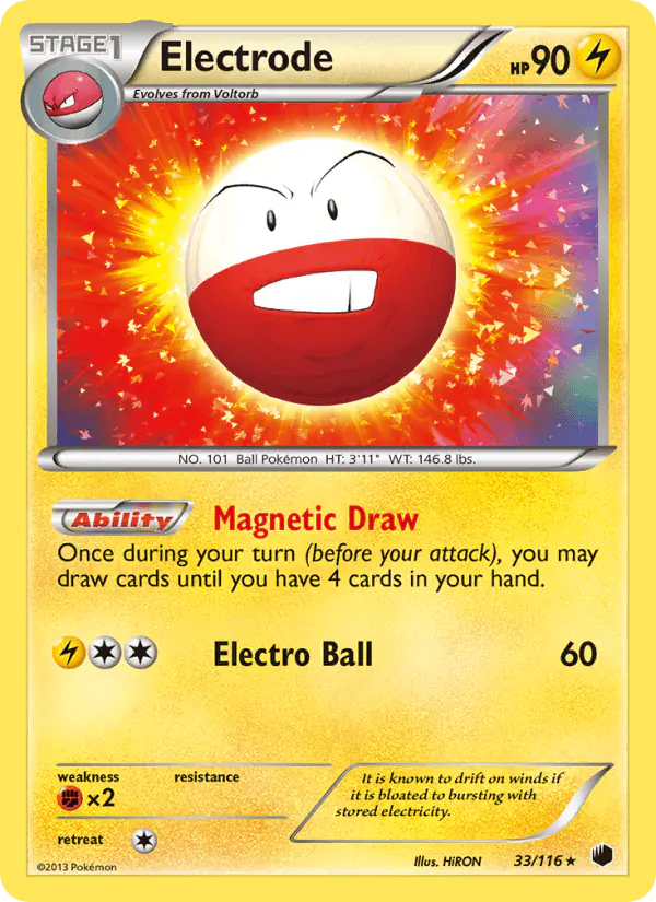 Carta Electrode 33/116 de Plasma Freeze