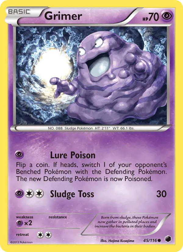 Carta Grimer 45/116 de Plasma Freeze