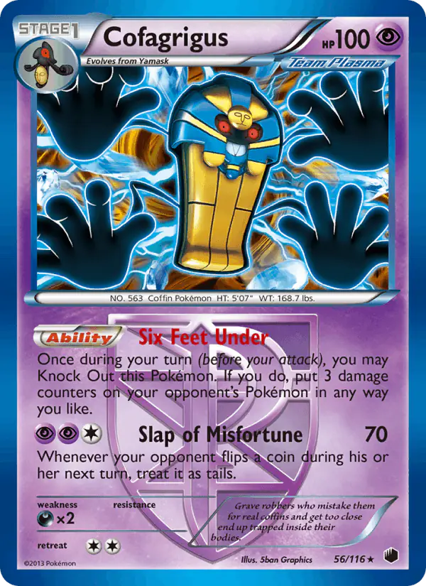 Carta Cofagrigus 56/116 de Plasma Freeze