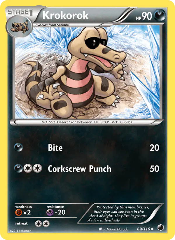Carta Krokorok 69/116 de Plasma Freeze