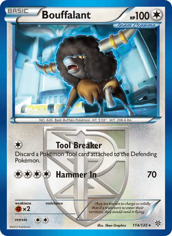 Carta Bouffalant 114/135 de Plasma Storm