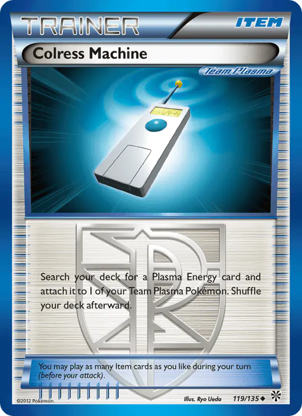 Carta Colress Machine 119/135 de Plasma Storm