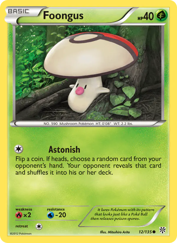 Carta Foongus 12/135 de Plasma Storm