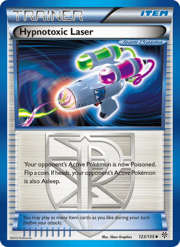 Carta Hypnotoxic Laser 123/135 de Plasma Storm