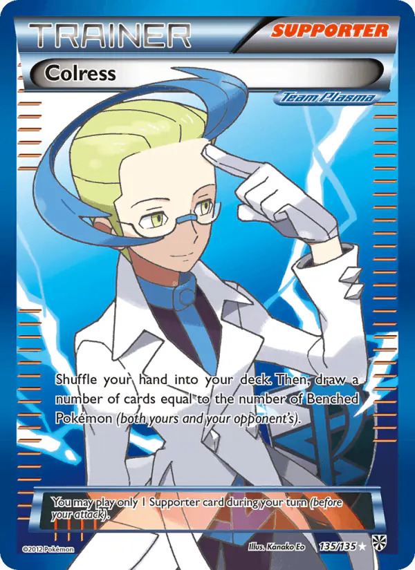 Carta Colress 135/135 de Plasma Storm