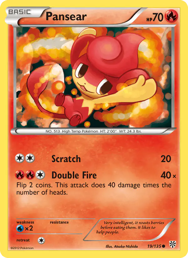 Carta Pansear 19/135 de Plasma Storm