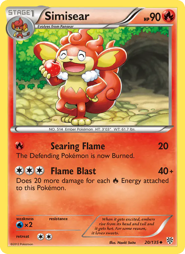 Carta Simisear 20/135 de Plasma Storm