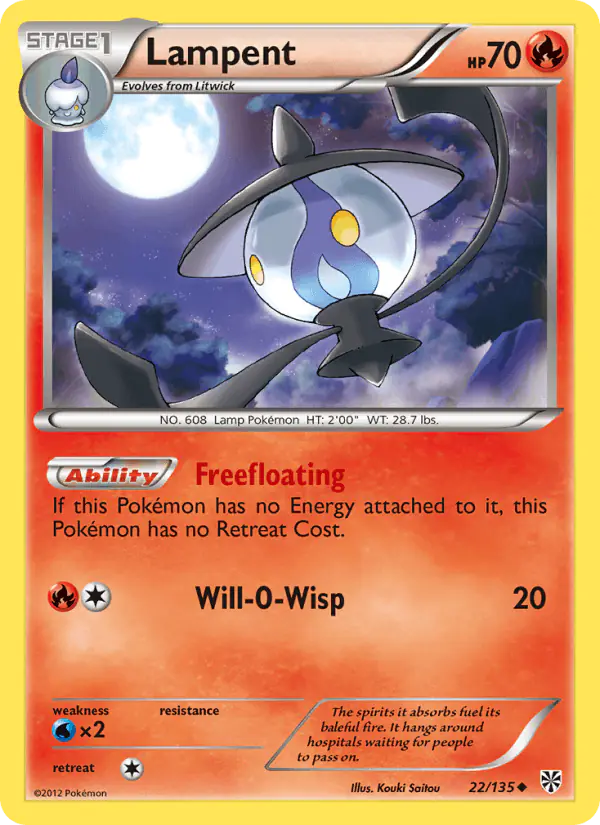 Carta Lampent 22/135 de Plasma Storm