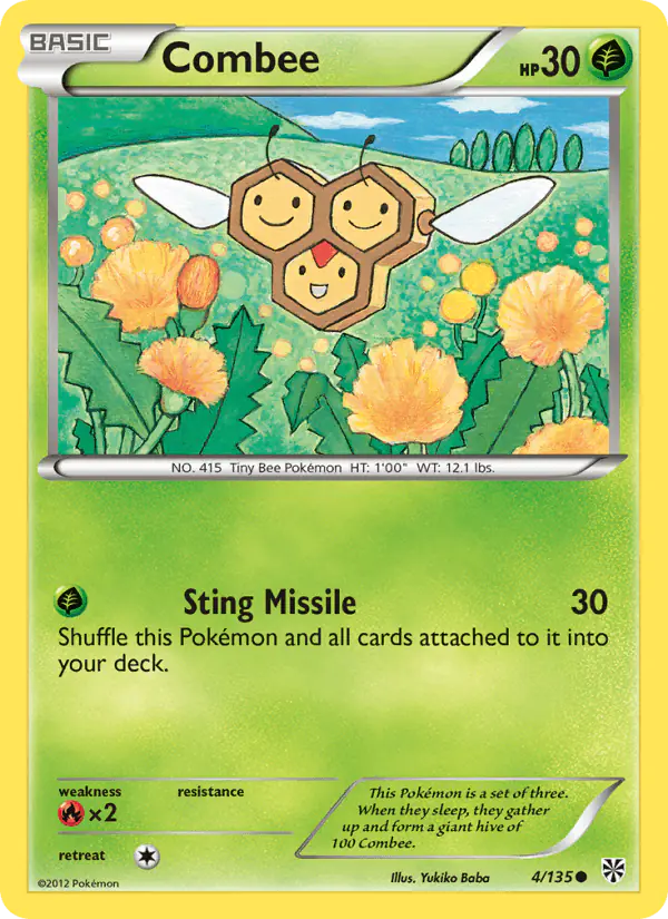 Carta Combee 4/135 de Plasma Storm