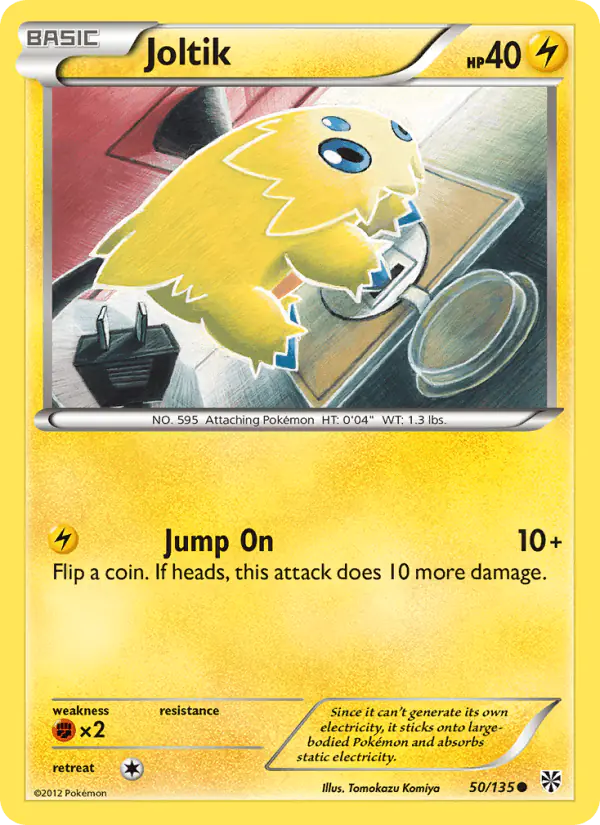 Carta Joltik 50/135 de Plasma Storm