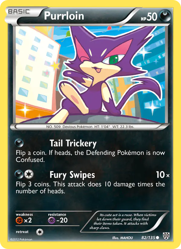 Carta Purrloin 82/135 de Plasma Storm