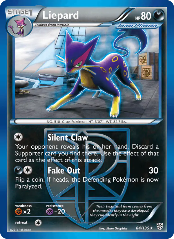 Carta Liepard 84/135 de Plasma Storm