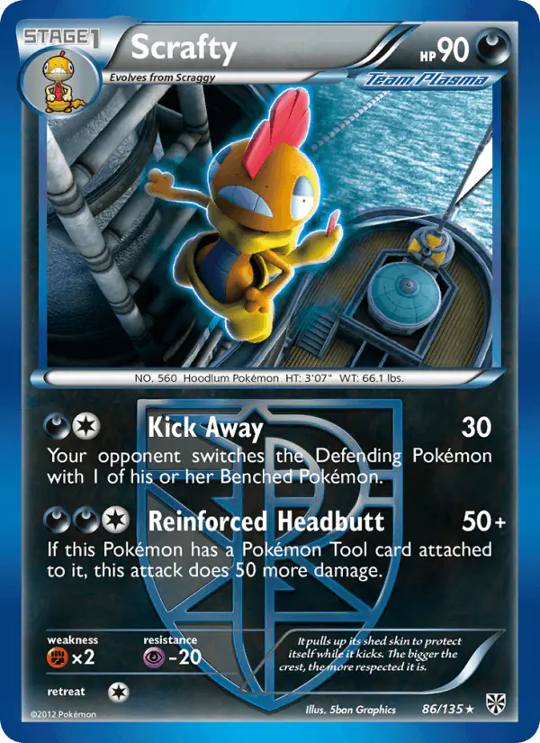 Carta Scrafty 86/135 de Plasma Storm