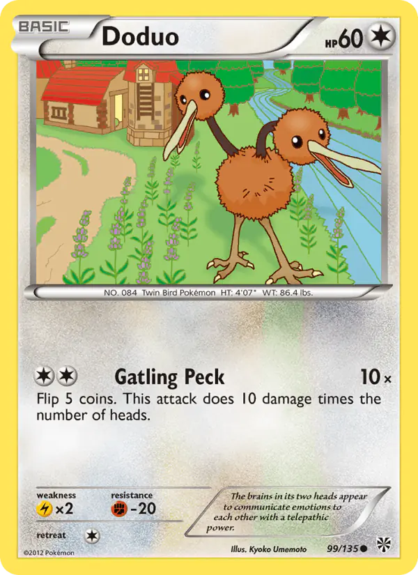 Carta Doduo 99/135 de Plasma Storm