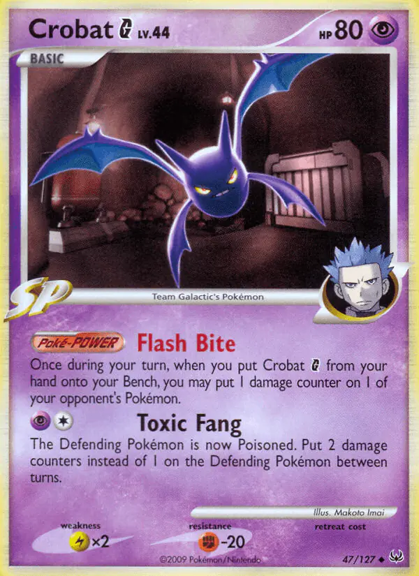 Carta Crobat G 47/127 de Platinum