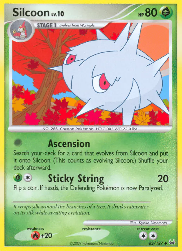 Carta Silcoon 63/127 de Platinum