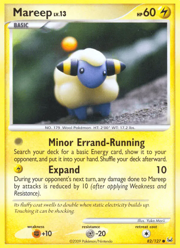 Carta Mareep 82/127 de Platinum