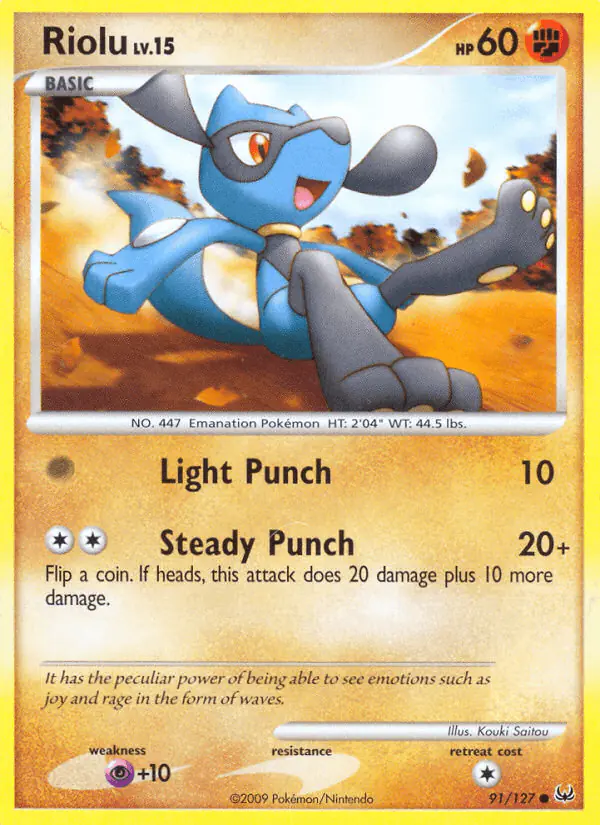 Carta Riolu 91/127 de Platinum