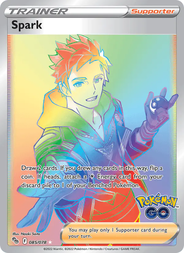 Carta Spark 085/078 de Pokémon GO