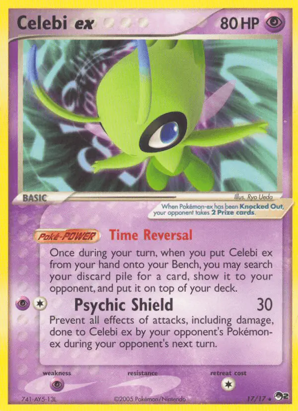 Carta Celebi ex 17/17 de POP Series 2