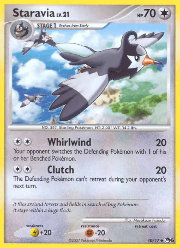 Carta Staravia 10/17 de POP Series 6