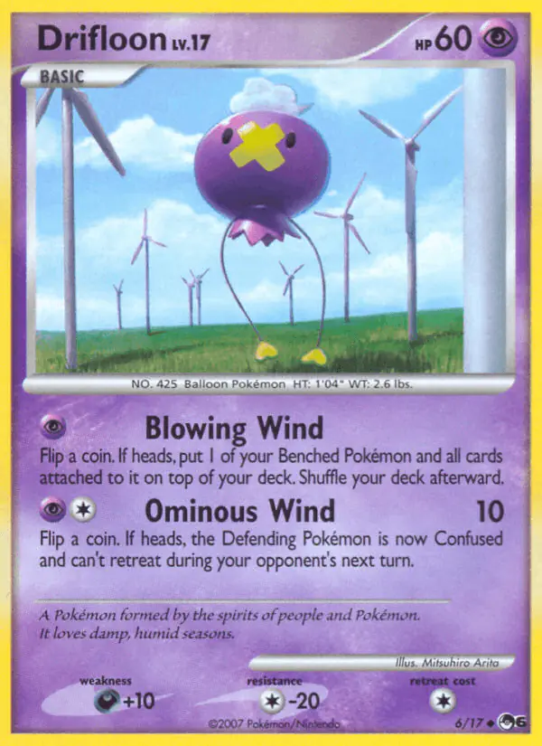 Carta Drifloon 6/17 de POP Series 6