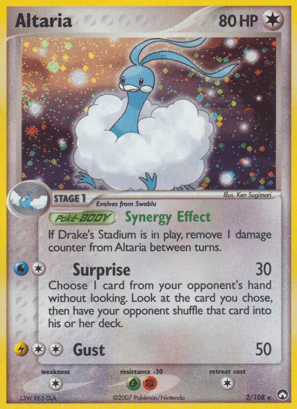 Carta Altaria 2/108 de Power Keepers
