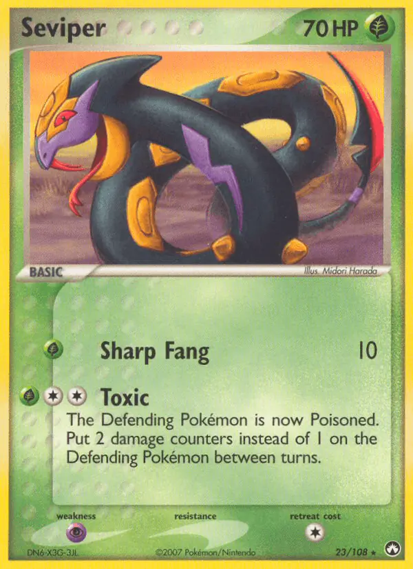 Carta Seviper 23/108 de Power Keepers