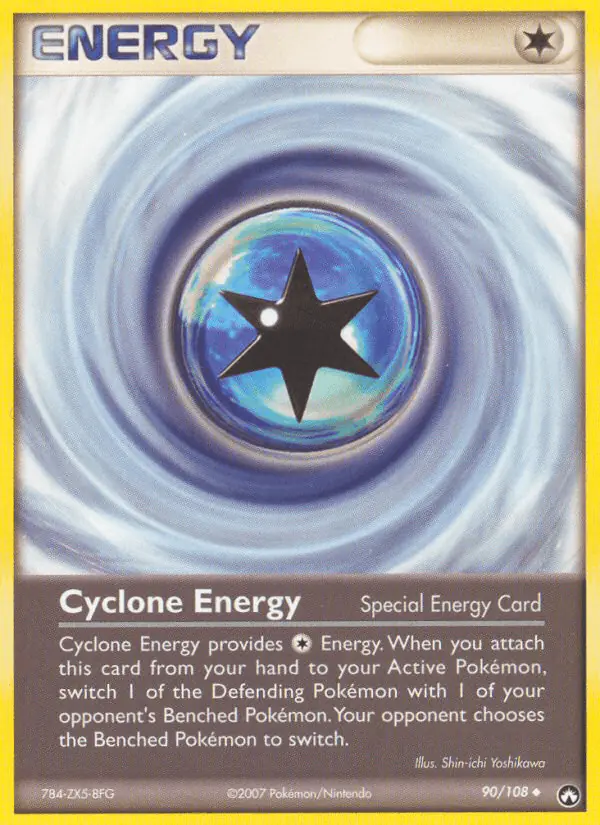 Carta Cyclone Energy 90/108 de Power Keepers