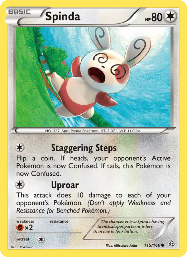 Carta Spinda 115/160 de Primal Clash