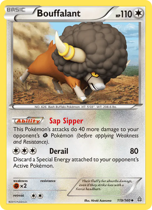 Carta Bouffalant 119/160 de Primal Clash