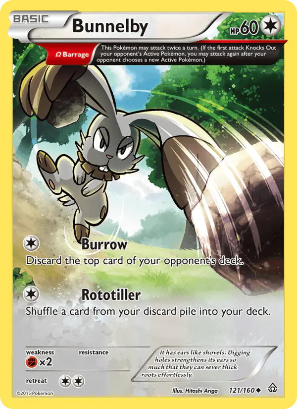 Carta Bunnelby 121/160 de Primal Clash