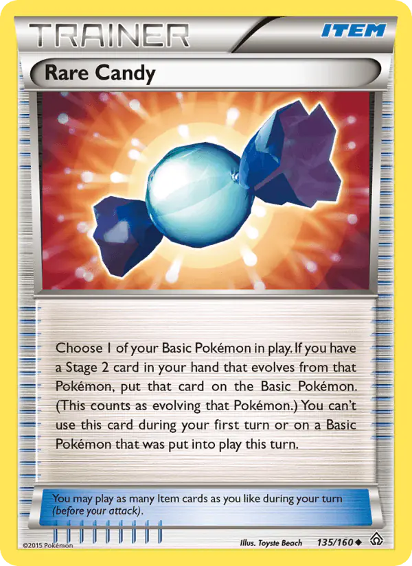 Carta Rare Candy 135/160 de Primal Clash