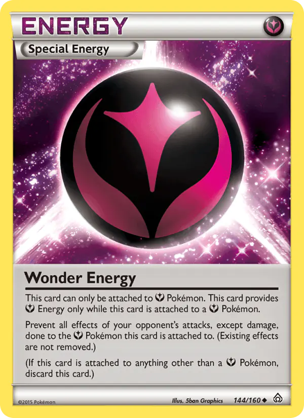 Carta Wonder Energy 144/160 de Primal Clash