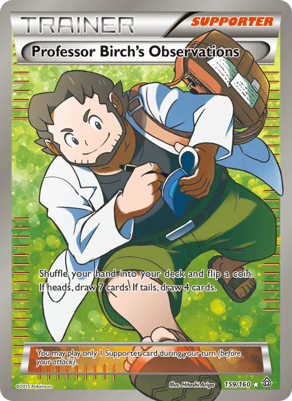 Carta Professor Birch's Observations 159/160 de Primal Clash