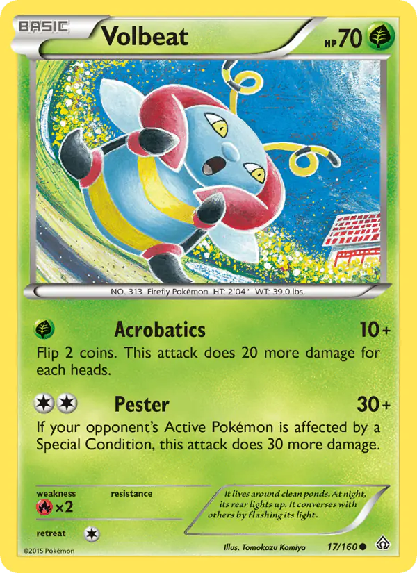 Carta Volbeat 17/160 de Primal Clash