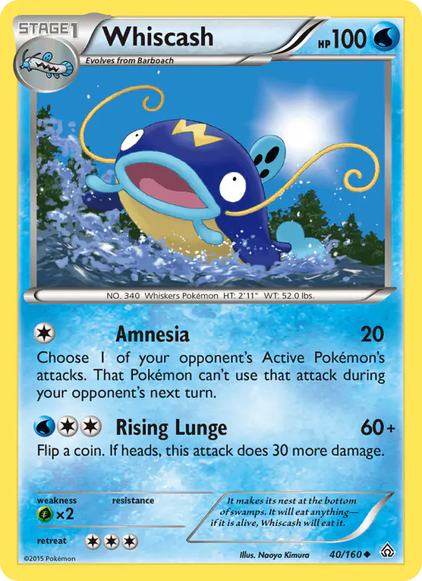 Carta Whiscash 40/160 de Primal Clash