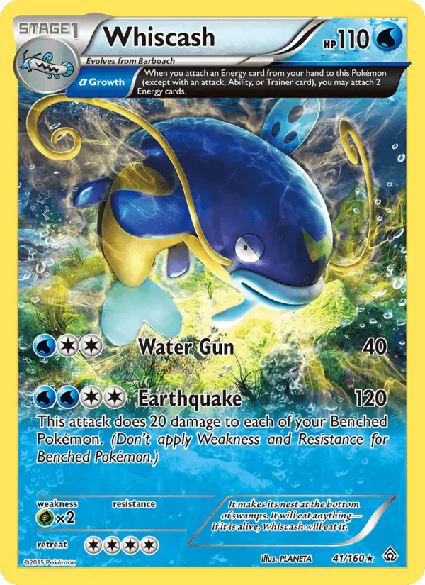Carta Whiscash 41/160 de Primal Clash