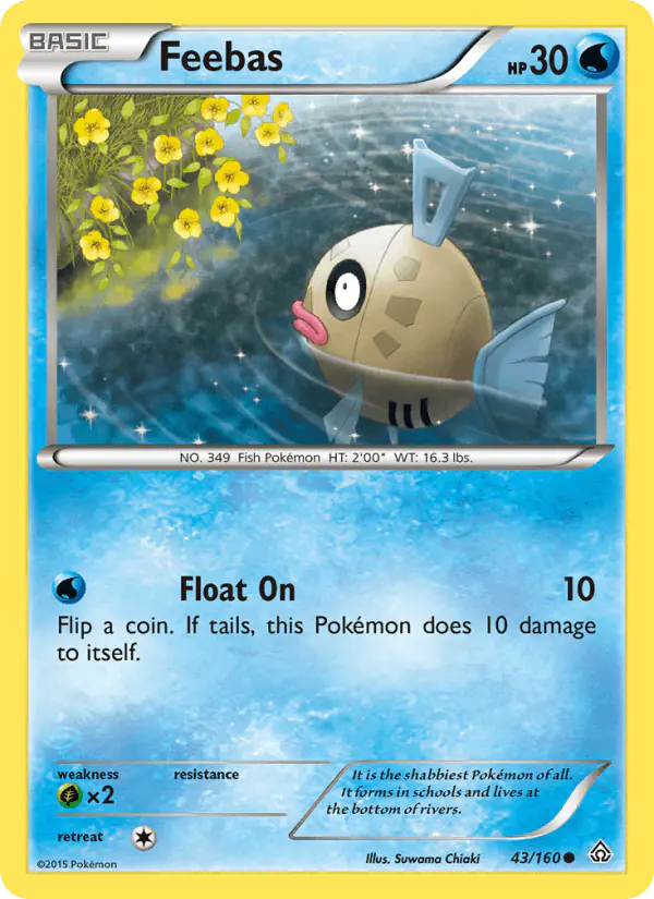 Carta Feebas 43/160 de Primal Clash